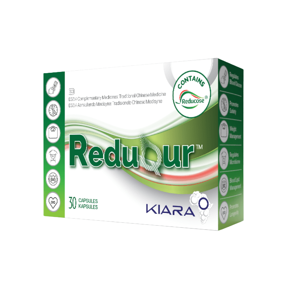 ReduQur® helps you take control of your blood glucose- and triggers a cascade of long-term additional benefits!