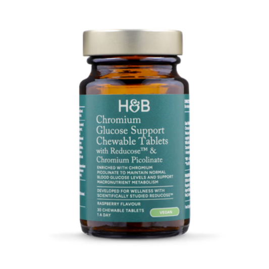 Helps maintain normal blood glucose  Helps metabolise macronutrients  250mg Reducose® mulberry leaf extract