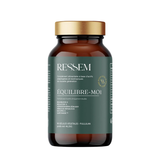 ✓ Patented, scientifically validated formulation
✓ 8 premium ingredients in therapeutic dosages
✓ Highly concentrated extracts with proven effectiveness
✓ Integral action on the brain-nervous system-intestine axis
✓ Compatible with functional medicine approaches
n the latest discoveries
✓ Developed by micronutrition experts
✓ Ingredients selected for their synergy
✓ Clinically proven dosages
Complément alimentaire à base d'actifs adaptogènes et nootropiques de nouvelle génération