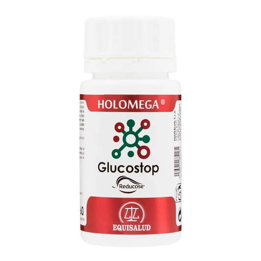 Equisalud – Holomega Glucostop

POSITIONING 
Blood sugar & Insulin 

KEY CLAIMS
Support normal blood glucose levels

COMPOSITION per serving
Reducose® 250 mg, Chromax® chromium picolinate 100 µg (250% RDI) 

FORMAT & NUMBER OF SERVINGS PER PRODUCT
60 capsules – 60 servings

MODE OF USE
Take 1 capsules before 2 main carb meals (Lunch & Dinner)
