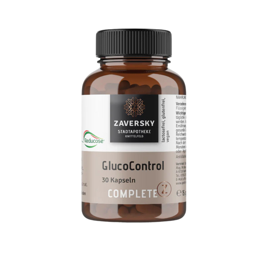 Bleiben Sie in Balance – mit GlucoControl, Ihrem Blutzucker-Partner. Mit einer einzigartigen Kombination aus hochwertigen Pflanzenextrakten und essenziellen Spurenelementen bietet GlucoControl eine fundierte und bequeme Ergänzung für die Kontrolle Ihres Blutzuckers.