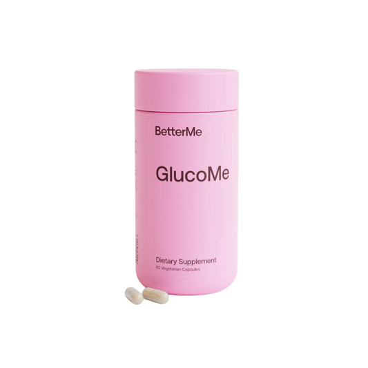 Find balance with GlucoMe! With key ingredients like chromium and white mulberry extract, it supports normal glucose metabolism and helps maintain normal range insulin response, and assists with achieving your weight management goals in conjunction with balanced diet and active lifestyle.*