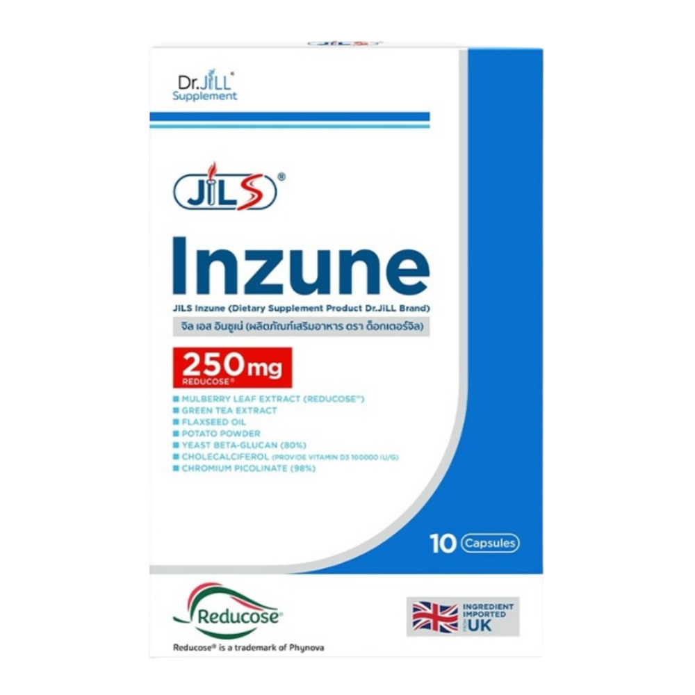 250mg of Reducose® to take with carbs. Contains Yeast Beta Glucan, Flaxseed Oil, Mulberry Leaf Extract, Potatoe Powder and Chromium. This is a great product to balance blood sugar. You can test it with a CGM.