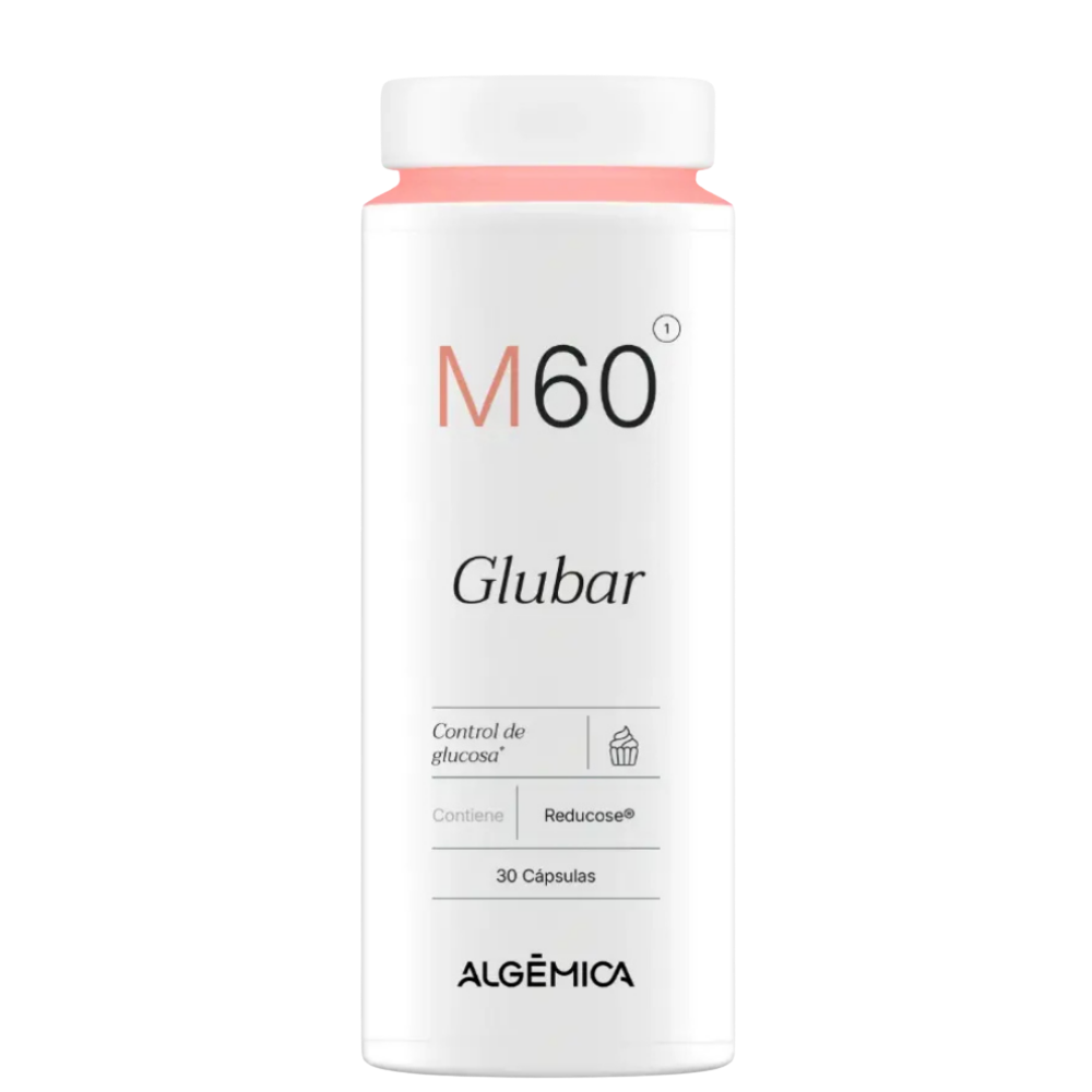 Control de glucosa. Spain. Reducose®. Cromo. Glubar. Cuando puedes necesitarlo H2 Cuando quieres acompañar el metabolismo de los hidratos de carbono en etapas de exceso o comidas abundantes.

Cuando buscas un apoyo nutricional al metabolismo de los macronutrientes dentro de un estilo de vida activo.
En períodos de dieta o reajuste de hábitos alimentarios, cuando quieres favorecer la sensación de saciedad.
Cuando te interesa ayudar a la estabilidad de tu ritmo energético a lo largo del día. Qué es M60 Glubar