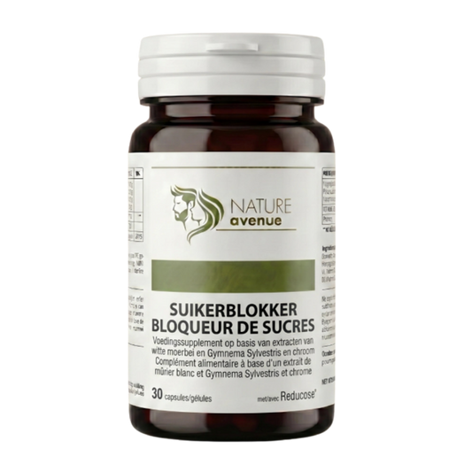 Gestion des Sucres

Une formule bien pensée à base de mûrier blanc, de Gymnema sylvestre, de L-leucine et de chrome. Pour celles et ceux qui souhaitent aborder leur consommation de glucides et de sucres de manière consciente.

Extrait sec de mûrier blanc - 500 mg, dont 25 mg de DNJ
Gymnema sylvestre - 500 mg
L-leucine - 40 mg
Chrome - 80 µg
Deux fonctions officiellement reconnues grâce au chrome :

Contribue au maintien d’une glycémie normale
Contribue au métabolisme normal des macronutriments
