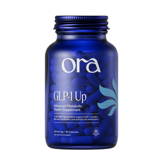 GLP-1 Up was created for individuals who want a balanced, food-first approach to metabolic wellness.
Instead of relying on stimulants or synthetic additives, this blend features botanicals that have been studied for their roles in carbohydrate handling, metabolic balance, and overall daily well-being.
Our goal was simple: create a formula rooted in plants, backed by research, and made with the clean, transparent sourcing Ora is known for.