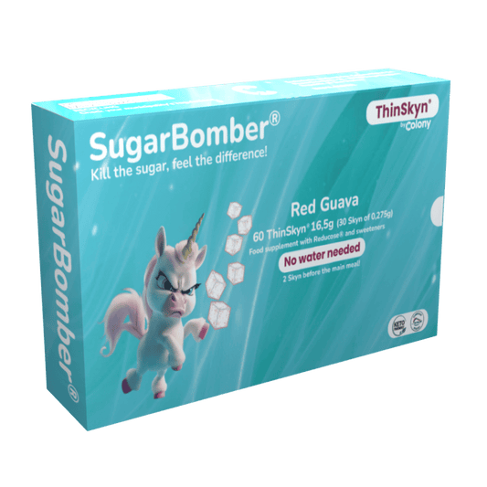 da quando assumo SugarBomber, non ho più quella sensazione di sonnolenza esagerata dopo i pasti. e specialmente durante la settimana quando devo lavorare, mi sento sempre efficiente perchè la sensazione di "abbiocco" è totalmente sparita. inoltre, se voglio esagerare con i dolci, noto che la bilancia non aumenta come faceva prima di usare questo prodotto.