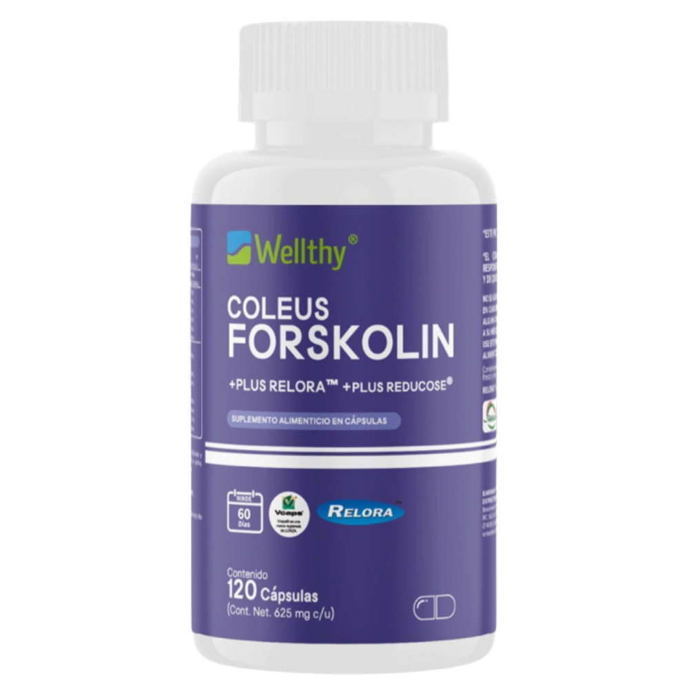 Wellthy - Coleus Forskolin + Relora + Reducose

POSITIONNING
Weight & Body Composition

KEY CLAIMS
Coleus Forskolin boosts metabolism and supports cardiovascular health
Reducose helps reduce post-meal blood sugar
Relora supports stress / cortisol balance; supports weight loss

COMPOSITION per serving
Reducose® (white mulberry leaf extract) 250 mg, Coleus Forskohlii (forskolin), Relora® (magnolia + phellodendron bark blend) 

FORMAT & NUMBER OF SERVINGS PER PRODUCT
120 vegan capsules – 60 servings 

MODE OF 